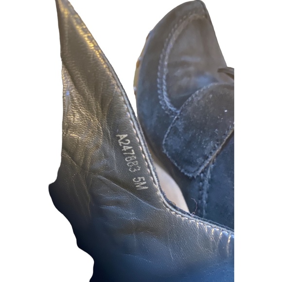 Stuart Weitzman double agent, heeled, suede, studded, mules. sz 5 - Picture 15 of 16